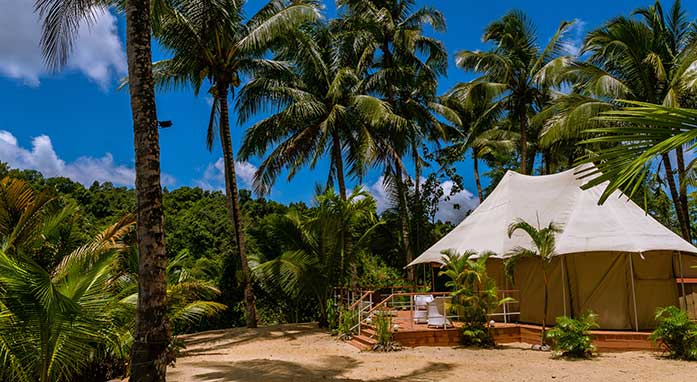 Floating Tented Villas (8 units)