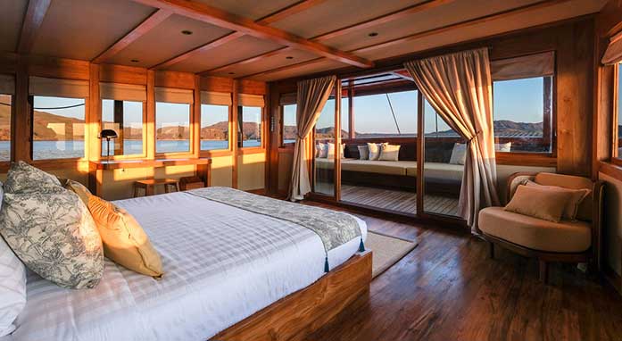 The Owners’ Staterooms (2 cabins)
