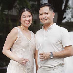 Mr Chindarnai Boonchaliew (Dan) and Mrs Pimmada Kankulsuntorn (Pam)